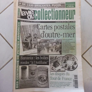 MAGAZINE VIE DU COLLECTIONNEUR DU N° 278 - JUIN 1999 - BANANIA RUBANS PUB - Imagen 1 de 1