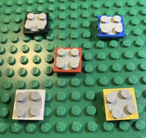 Lego (x1) Plattenspieler Platte 2x2 mit grauer Platte #3680c02 - Bild 1 von 17