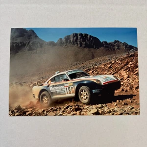Porsche 959 Paris Dakar Safari Rally Rallye Car Racing Factory Photo Photograph - Picture 1 of 3