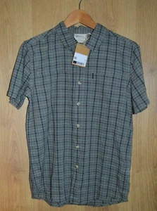Camisa Mountain Warehouse Holiday II Caqui Algodón Exterior Transpirable - Pequeña - Imagen 1 de 6