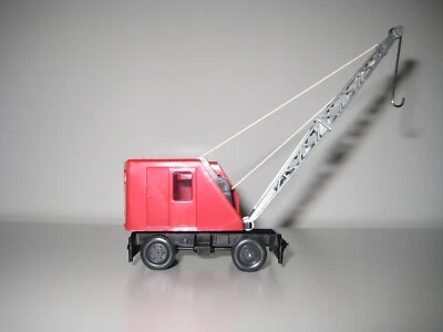Wiking H0 8960134 - Grúa móvil roja - Imagen 1 de 4
