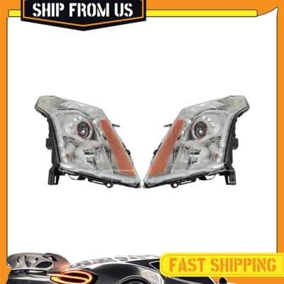 Kit de montaje de faros delanteros izquierdo derecho TYC para Cadillac SRX 2010-2013 Foto 1 de 4