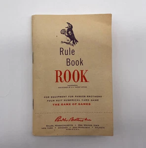Vintage Rook Game Rule Book 1959 - Picture 1 of 4