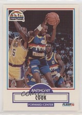 1990-91 Fleer Update Anthony Cook #U-24 Rookie RC