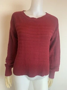 SALE Girls Tucker + Tate Maroon Red Knit Sweater, Size XL (14-16), Pre-Owned - Picture 1 of 6