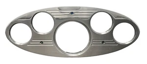 1932 1933 1934 FORD TRUCK 5 GAUGE DASH INSERT BILLET ALUMINUM POLISHED - Picture 1 of 4