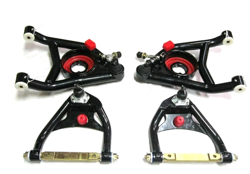 Brazos de control tubulares Un cuerpo superior e inferior HD conjunto para Oldsmobile Cutlass 1964-72 Foto 1 de 1