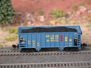 Hay Brothers CARGA DE CARBÓN #2 (3pk) - Se adapta a tolvas de 2 bahías Atlas y Walthers Greenville - Imagen 1 de 7