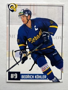Autógrafo BEDRICH KÖHLER-Berani Zlin-Hockey sobre hielo CHEQUIA-HC Vitkovice-firmado-AK - Imagen 1 de 2