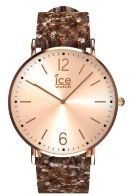 Ice Watch MA.BN.36.G.15 Ice Madame Brown Glitter Rose Gold Dial Reloj para mujer - Imagen 1 de 3