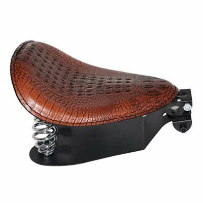 Brown Motorcycle Spring Solo Seat For Yamaha Virago 1100 XV1100 750 XV750 Bobber - Image 1 of 4