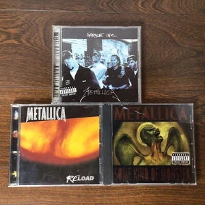 Lot Of 3 Metallica CDs: Some Kind of Monster/Reload/Garage Inc - Picture 1 of 5