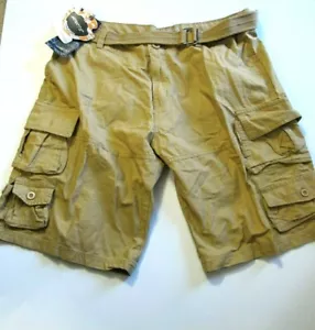 Men's XXXL Aowofs Casual Multi-Pocket Cotton Cargo Shorts - NWT - Picture 1 of 6