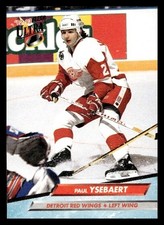 1992  Ultra #54 Paul Ysebaert Detroit Red Wings Hockey card