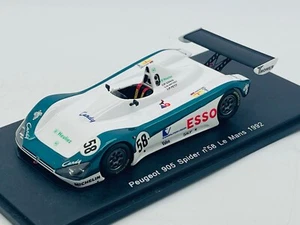 SPARK S1277 PEUGEOT 905 Spider n°58 Le Mans 1992 Gonin - artzet - Petit 1.43 - Foto 1 di 5