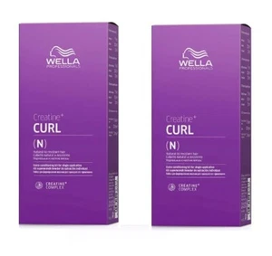 Wella Perm Creatine+ Curl (N) Natural to Resistant Hair Pack of 2 - Picture 1 of 2