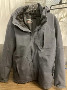 hawke co Winter Jacket (2 In 1 Jacket) Grey Size Medium - Picture 1 of 4