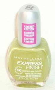 1 Maybelline Express Finish Nail Color OUTLOUD LIME #652 - Picture 1 of 1