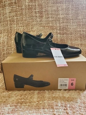 Steve Madden Women's Mary Jane Buckle Low Block Heel Size 6 - Image 1 of 4