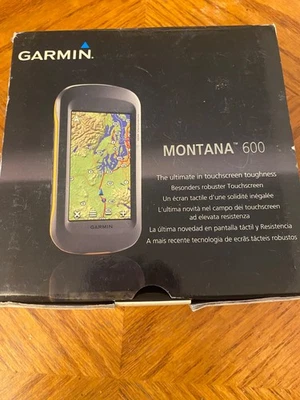 Garmin Montana 600t Waterproof Hiking GPS Bundle + 16Gb microSD card Free Shippi - Image 1 of 4