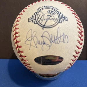 Graig Nettles Signed Rawlings Yankees 100th Logo Baseball JSA MLB Steiner COA - Picture 1 of 7