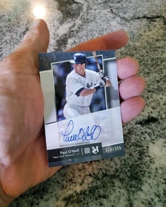 2024 Topps Museum Collection #AA-PO Paul O'Neill AUTO /299, NY Yankees - Picture 1 of 2