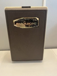 Kit da viaggio macchina caffè 12/120 Volt vintage giallo marrone Impero Kar-'N- Home - Foto 1 di 3