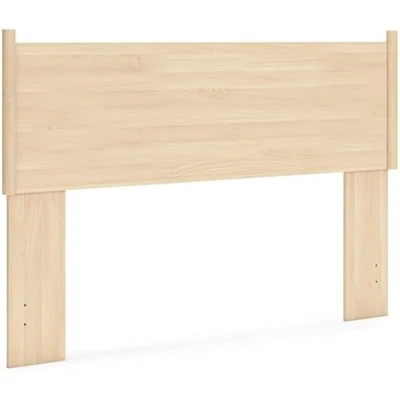 Cabeceira painel rústico Cabinella para quarto, rainha, marrom claro - Imagem 1 de 4