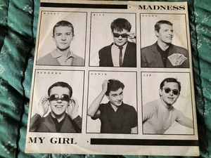 Madness My Girl / Stepping Into Line 1980 12" Vinyl Single Record Ska Two Tone - Picture 1 of 6