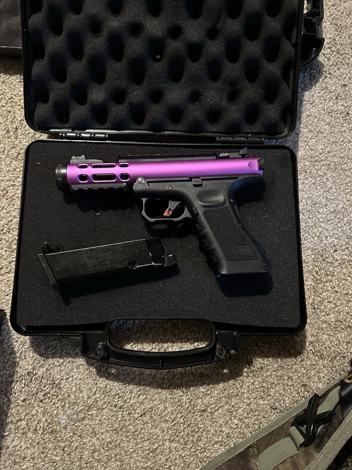 WE-Tech Galaxy GBB estándar barril azul sin cargador Foto 1 de 3