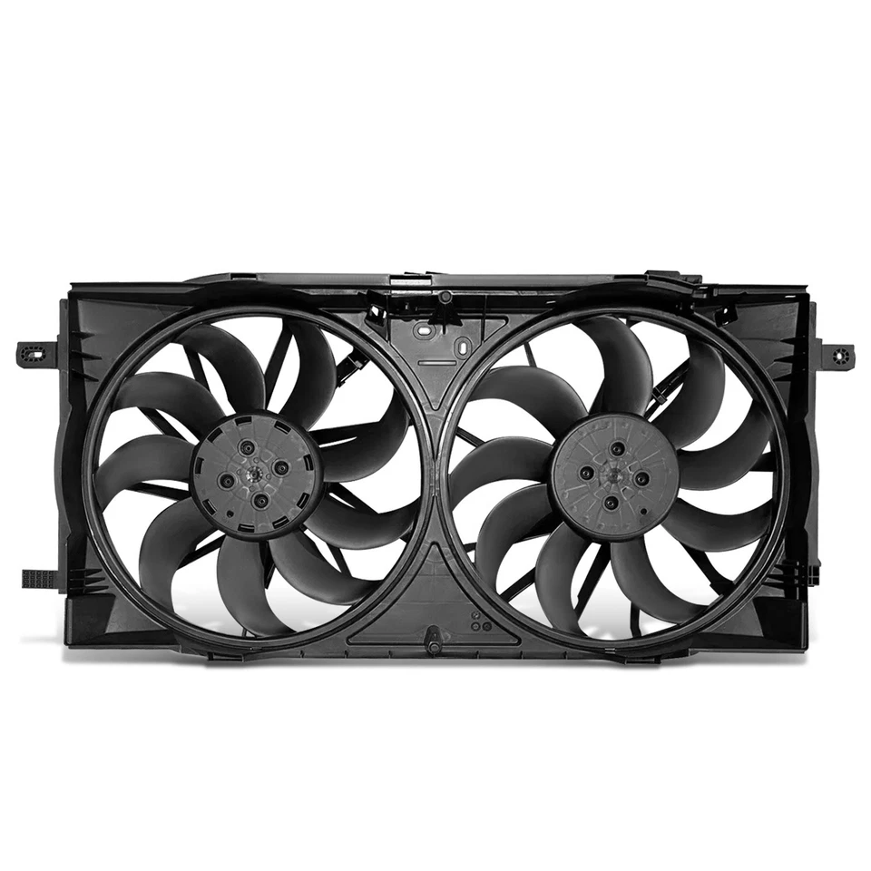 Fit 22-25 Ford Bronco Ranger 3.0L Radiator Cooling Fan Cool Condenser Assembly - Image 1 of 4