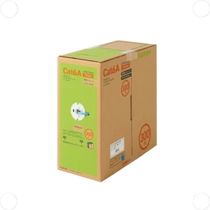 Cable LAN de larga longitud compatible con ELECOM CAT6A, sin conector, compatible con RoHS, S - Imagen 1 de 9