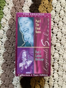 Selena: Legends 2 Tape Set VHS  (1997) Documentary Cult Tejano Superstar - Picture 1 of 4
