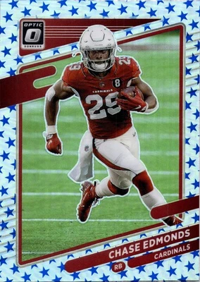 2021 Panini Donruss Optic - Chase Edmonds #179 Stars Holo Prizm   - Image 1 of 2