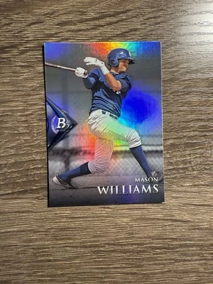 Mason Williams RC 2014 Bowman Platinum Prospects Rookie Card BPP14 Yankees Reds - Image 1 of 2