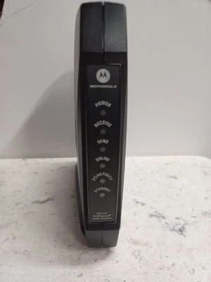 Motorola SURFboard SB5101 Cable Modem Black No Cords Included Modem Only Used - Image 1 of 4