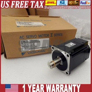 NEW YASKAWA SGMJV-08AAA61 Servo Motor SGMJV08AAA61 In Box Expedited Shipping - Picture 1 of 4