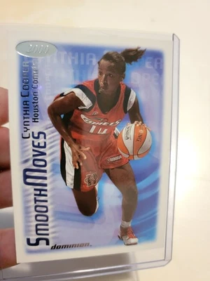 Cynthia Cooper 2000 SkyBox Dominion Smooth Moves WNBA Card #133 Houston Comets - Image 1 of 2