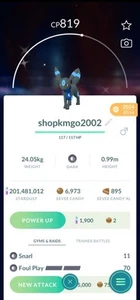 Pokémon Trade ---- Glänzender Umbreon mit Schal - Bild 1 von 1