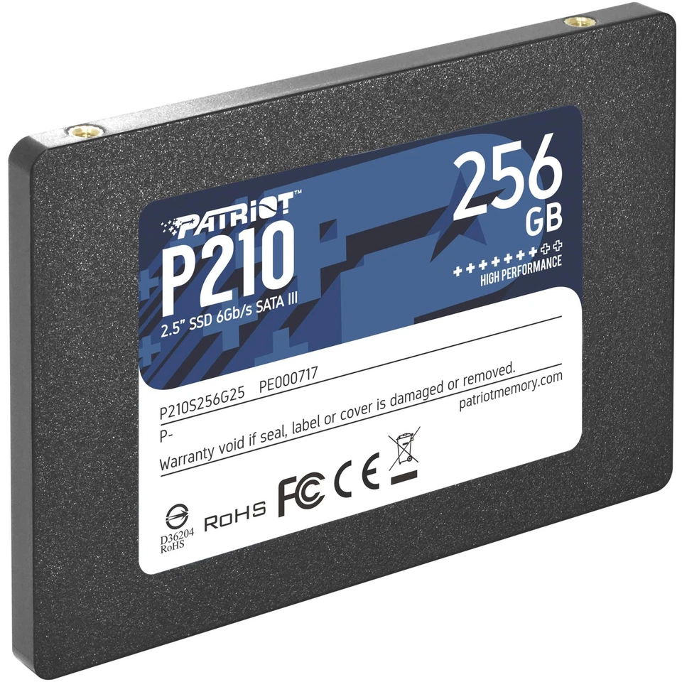 Patriot P210 SATA 3 256gb SSD 2.5 Inch