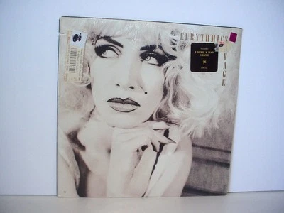 EURYTHMICS Savage original SEALED LP from 1987 (RCA 6794-1-R). Hype Sticker - Image 1 of 3