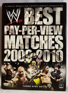 WWE: Best Pay-Per-View Matches of the Year 2009-2010 DVD - 3 Discs - Picture 1 of 3