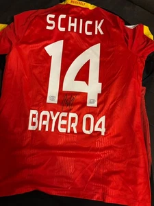 Schick Bayer Leverkusen Trikot signiert signed Größe M - Bild 1 von 2