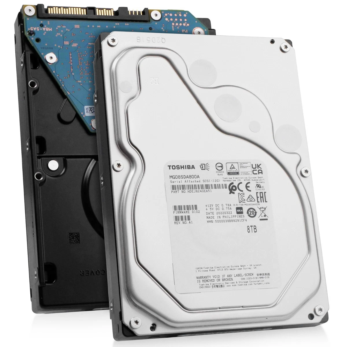 Toshiba 3.5 Inch 8TB Internal Hard Disk Drives for sale | eBay