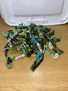 DMC Stickgarn Lot Vintage Made In France 70+ Stück - Bild 1 von 4