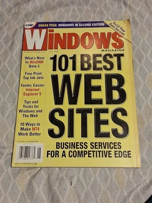 Windows Magazine June  1999 - 101 Best Websites  - Image 1 of 3
