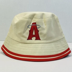 Los Angeles LA Angels Stadium Yakult  Exclusive Reversible Bucket Hat Cap - Picture 1 of 4