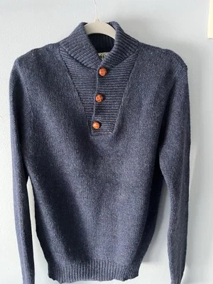 Vintage REI Men’s Wool Blend Blue Sweater Sz M - Image 1 of 4