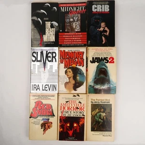 Paperbacks From Hell - 9 Book Lot - Vintage Horror (Bantam, Berkley, Ace) AF - Picture 1 of 5