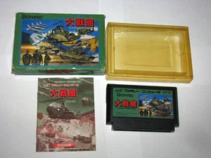 Daisenryaku Famicom NES Japan import +box manual US Seller - Picture 1 of 12